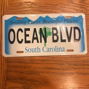 South Carolina license plate